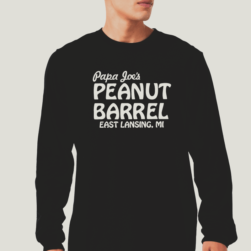 Peanut Barrel Long Sleeve T-Shirt